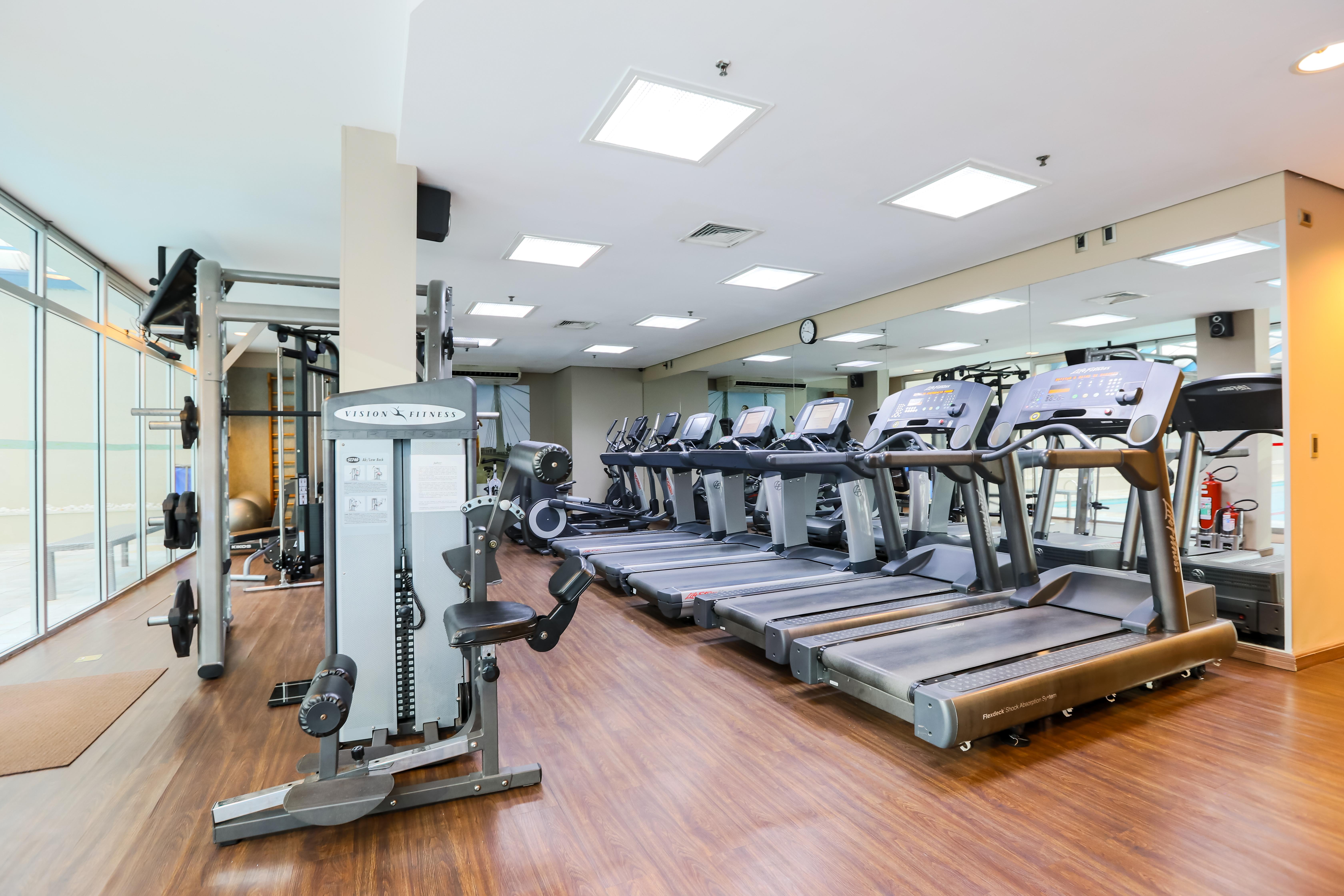 Radisson Vila Olimpia Сан-Паулу Екстер'єр фото The gym at the hotel